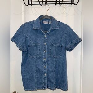 Denim Button Down Shirt
